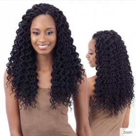 FREETRESS BRAID SYNTHETIC HAIR SOFT CURLY FAUXLOC 14"